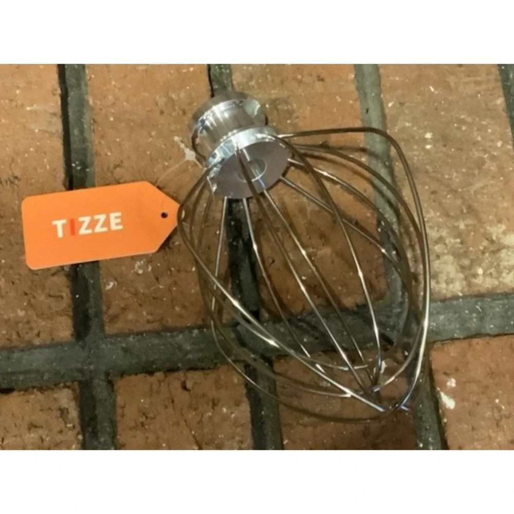 TIZZE 6-Wire Whip Attachment‎ Fits KitchenAid Tilt-Head Stand Mixer
